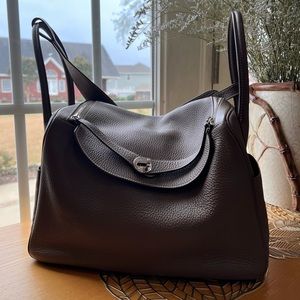 Hermes Lindy Clemence Leather